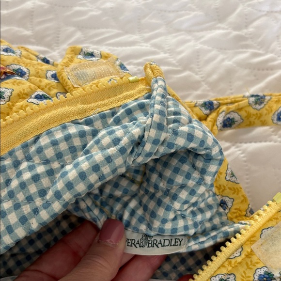 Vera Bradley Yellow Elizabeth Garmet Bag - Picture 3 of 4